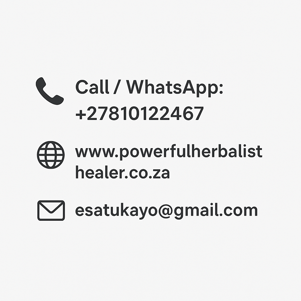 "Save your marriage with Dr. Esatu – a trusted traditional healer. Stop divorce, reignite love, and restore your relationship through spiritual healing. Call +27810122467 now."