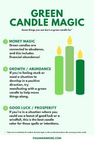 Money Candle Spell: Attract Wealth and Prosperity 🕯️ Ingredients: Green candle (symbolizes money and growth) A coin or paper money (any currency)