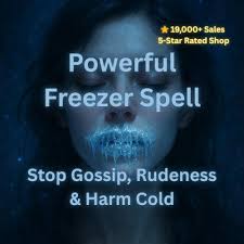 Freezer spells to end bad friendship – Stop fake friends from draining you and block betrayals. Call Dr. Esatu on +27734091571.