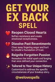 Get Your Ex Back – Powerful Love Spells
